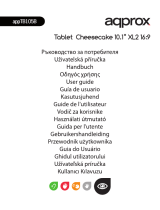 Approx Cheesecake Tab 10.1" XL 2 16:9 Užívateľská príručka