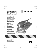 Bosch GEX 125-1 AE Návod na používanie