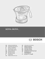 Bosch MCP30 serie Používateľská príručka