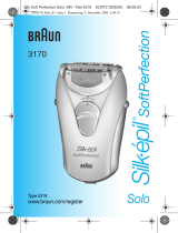 Braun 3170, Silk-épil SoftPerfection Solo Používateľská príručka