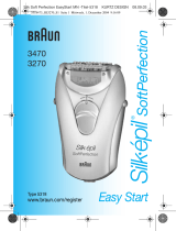 Braun 3470,  3270,  Silk-épil SoftPerfection Easy Start Používateľská príručka