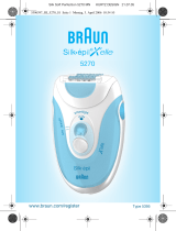 Braun silk-epil xelle 5270 Používateľská príručka