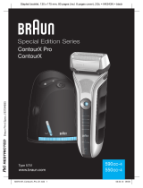Braun 590cc-4, 550cc-4, ContourX Pro, Contour Používateľská príručka