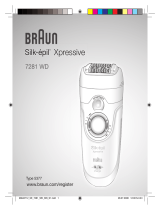 Braun 7281 WD, Silk-épil Xpressive Používateľská príručka