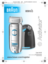 Braun 8595, Activator Používateľská príručka