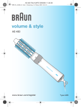 Braun AS400,  volume & style Používateľská príručka