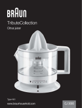 Braun CJ 3000 Používateľská príručka