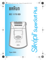 Braun EE1170 SD,  Silk-épil SuperSoft Plus Používateľská príručka