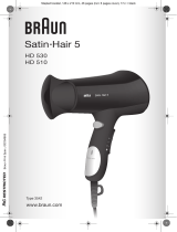 Braun HD510 HD 530 Používateľská príručka