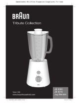 Braun TributeCollection JB 3060 Používateľská príručka