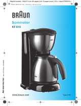 Braun KF610 Používateľská príručka