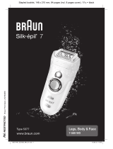 Braun Legs,  Body & Face 7-569 WD,  Silk-épil 7 Používateľská príručka