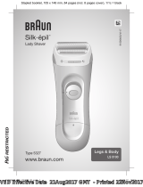 Braun LS5160, Legs & Body, Silk-épil Lady Shaver Používateľská príručka