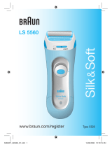 Braun LS5560 Silk&Soft Používateľská príručka