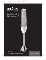 Braun MQ 500 SOUP Používateľská príručka