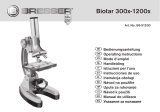 Bresser Biotar 300x-1200x Set Microscope (without case) Návod na obsluhu