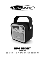Caliber HPG330BT Návod na obsluhu