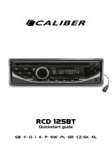 Caliber RCD125BT Stručná príručka spustenia