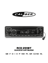 Caliber RCD233BT Návod na obsluhu