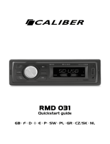 Caliber RMD031 Stručná príručka spustenia