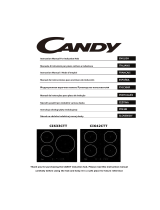 Candy CI642CTT Electric Induction Hob Používateľská príručka