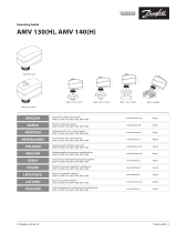 Danfoss AMV 130, AMV 140, AMV 130 H, AMV 140 H Návod na používanie
