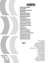 De'Longhi Verticale Young HVY1020.B Používateľská príručka