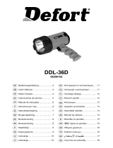 Defort DDL-36D Používateľská príručka