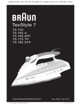Braun TexStyle 7 Používateľská príručka