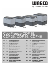 Waeco CoolFreeze CDF18, CDF26, CDF36, CDF46 Používateľská príručka