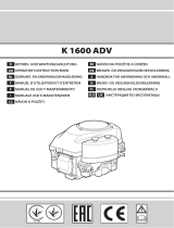 Efco K 1600 ADV Používateľská príručka