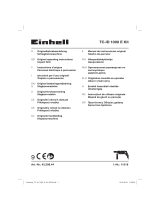 EINHELL TC-ID 1000 E Kit Používateľská príručka