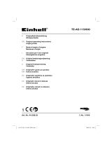 EINHELL TE-AG 115/600 Používateľská príručka