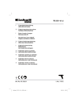 EINHELL TE-CD 12 Li Používateľská príručka