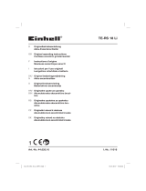 EINHELL TE-RS 18 Li-Solo Používateľská príručka
