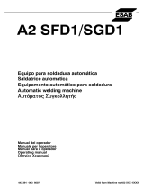 ESAB A2 SFD1 / SGD1 Používateľská príručka