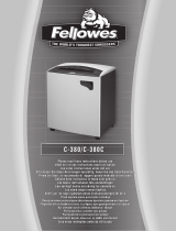 Fellowes C-380 Používateľská príručka