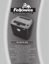 Fellowes Powershred PS-60 Používateľská príručka