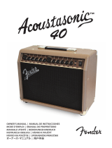 Fender  Acoustasonic™ 40 Návod na obsluhu