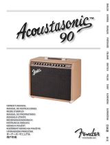 Fender Acoustasonic 90 Používateľská príručka