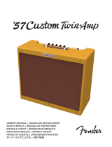 Fender '57 Custom Twin-Amp® Návod na obsluhu