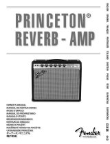 Fender '68 Custom Princeton® Reverb Návod na obsluhu