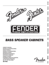 Fender Rumble™ 115/210/410 Cabinet Používateľská príručka