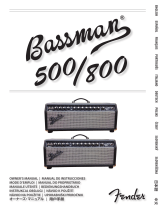 Fender Bassman® 500/800 Návod na obsluhu