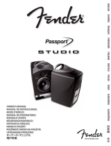 Fender Passport studio Návod na obsluhu