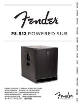 Fender PS-512 Powered Sub Návod na obsluhu