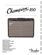 Fender Champion 100 Používateľská príručka