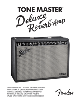 Fender Tone Master® Deluxe Reverb® Návod na obsluhu