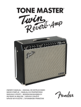 Fender Tone Master® Twin Reverb® Návod na obsluhu