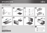 Fujitsu Stylistic Q739 Stručná príručka spustenia